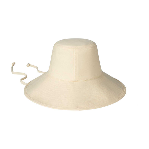 Holiday Bucket - Cotton Bucket Hat in Natural