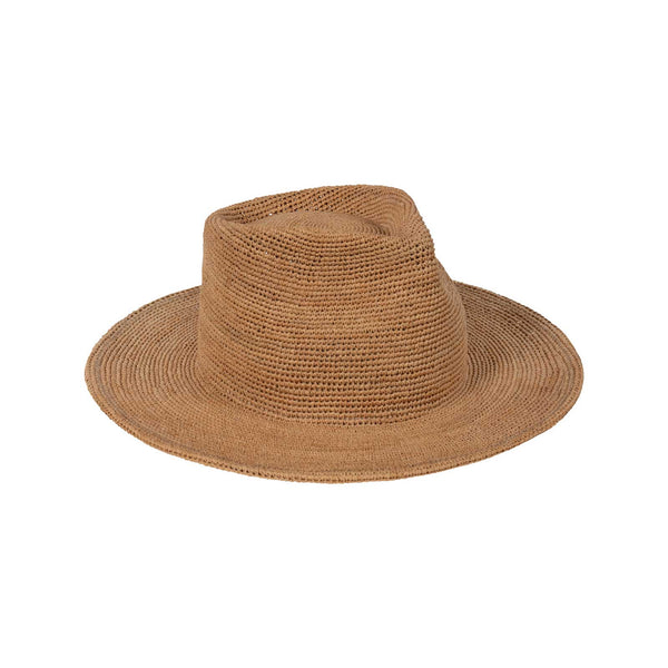 The Inca Fedora - Straw Fedora Hat in Natural