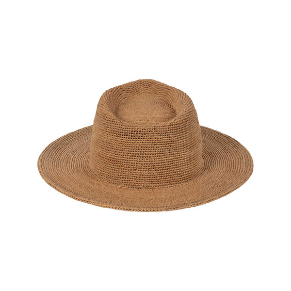 The Inca Fedora - Straw Fedora Hat in Natural