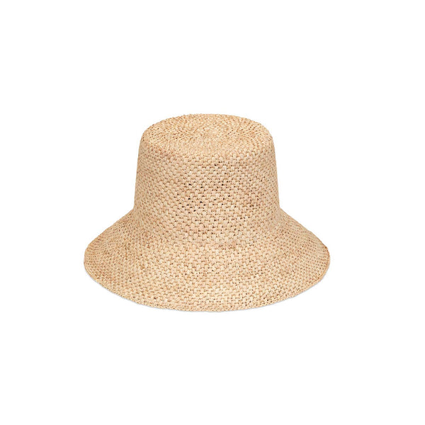 Reef Bucket - Straw Bucket Hat in Natural