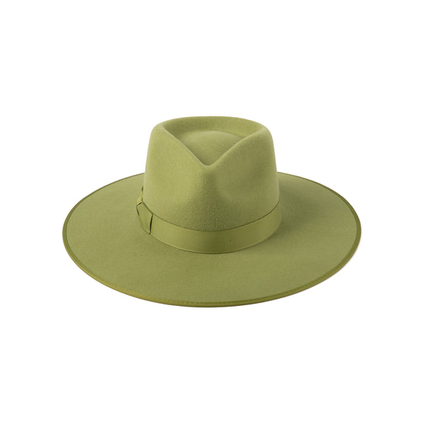 Cactus Rancher - Wool Felt Rancher Hat in Green