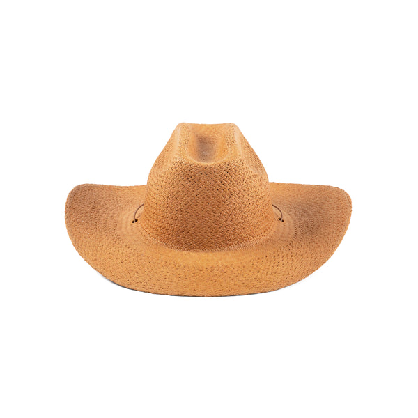 Mens The Outlaw - Straw Cowboy Hat in Brown